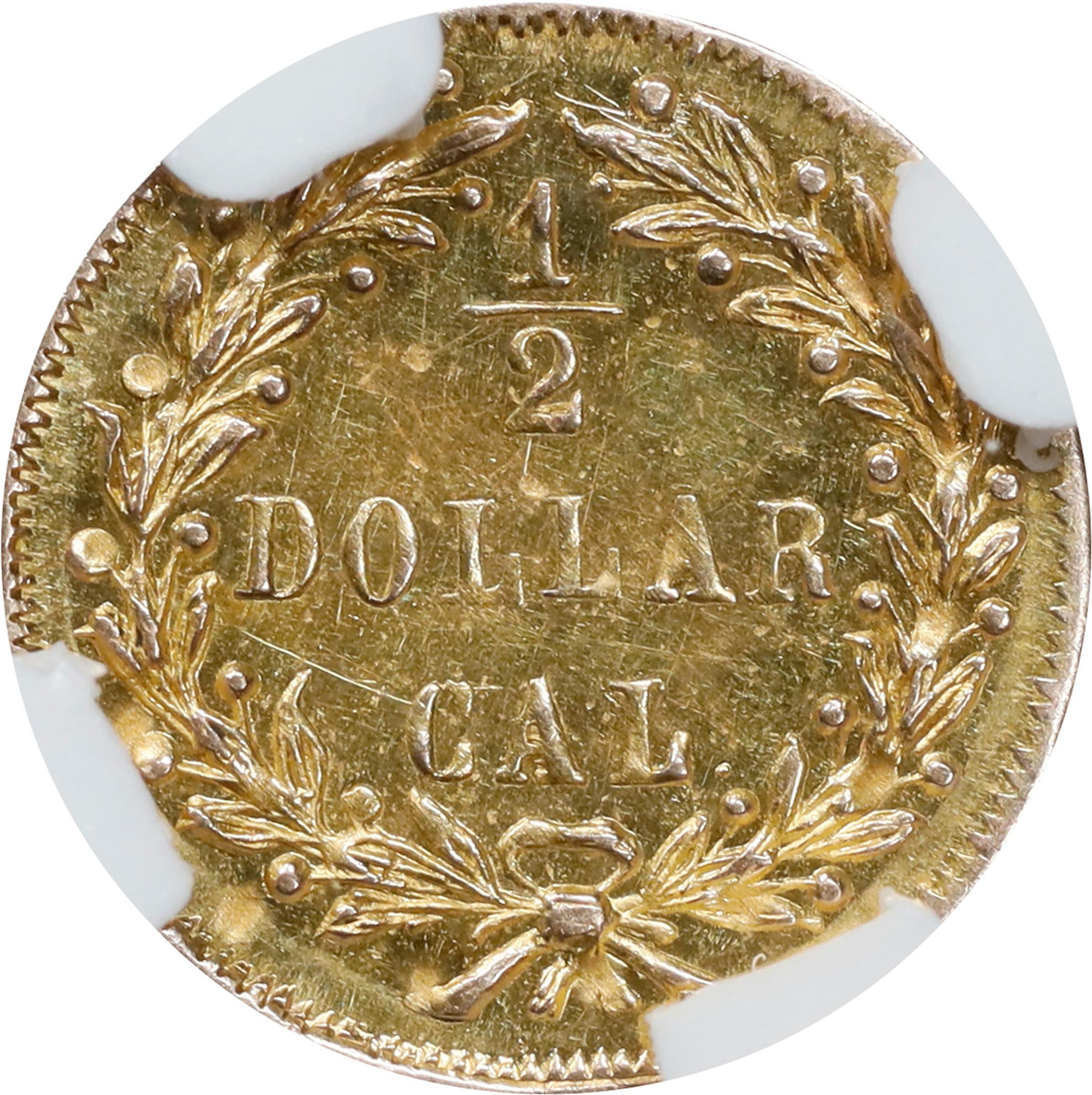 image for: 1874/3 Round 50 Cents. BG-1052. Rarity-4+. Indian Head. MS-63 (NGC).