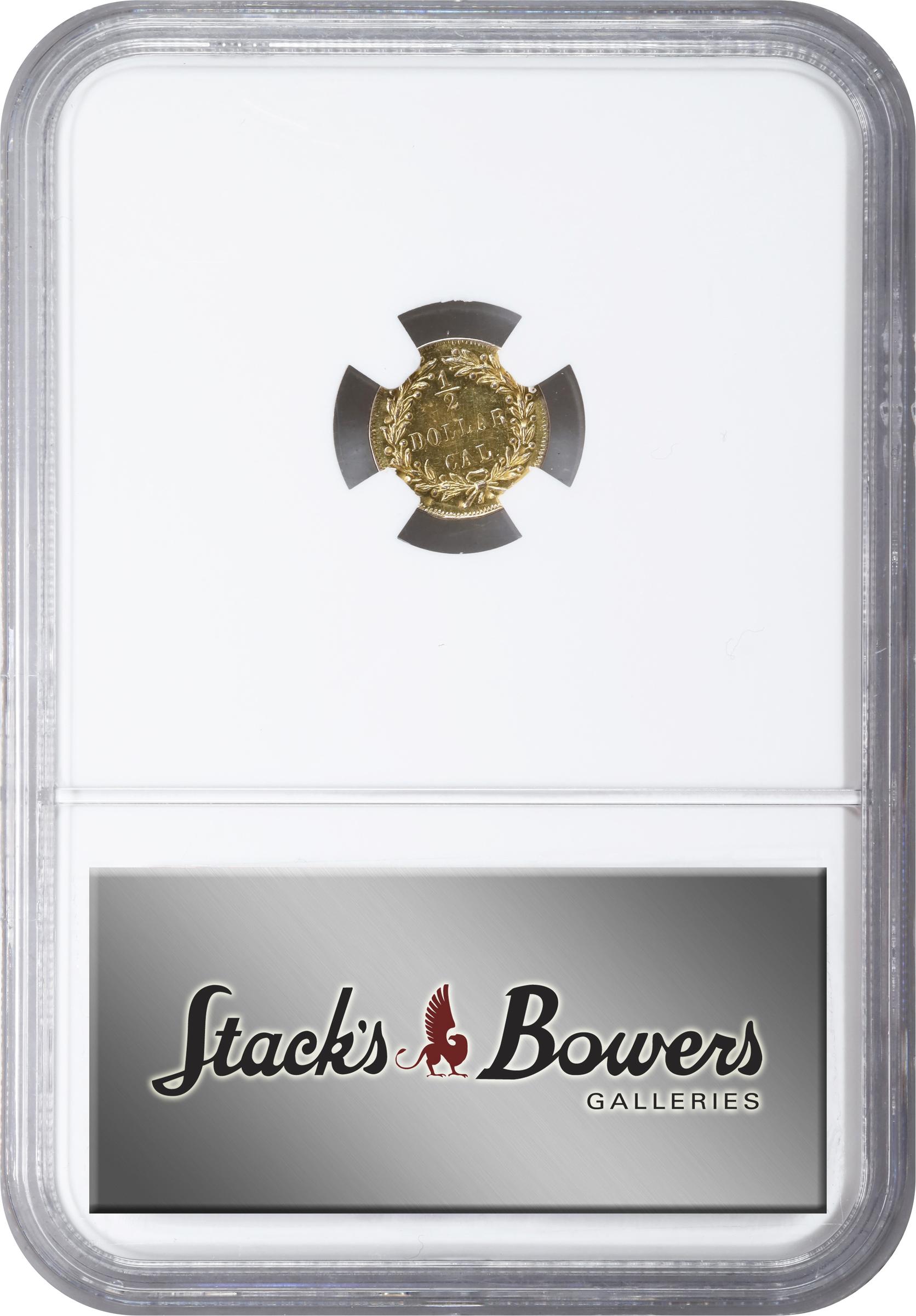 image for: 1874/3 Round 50 Cents. BG-1052. Rarity-4+. Indian Head. MS-63 (NGC).