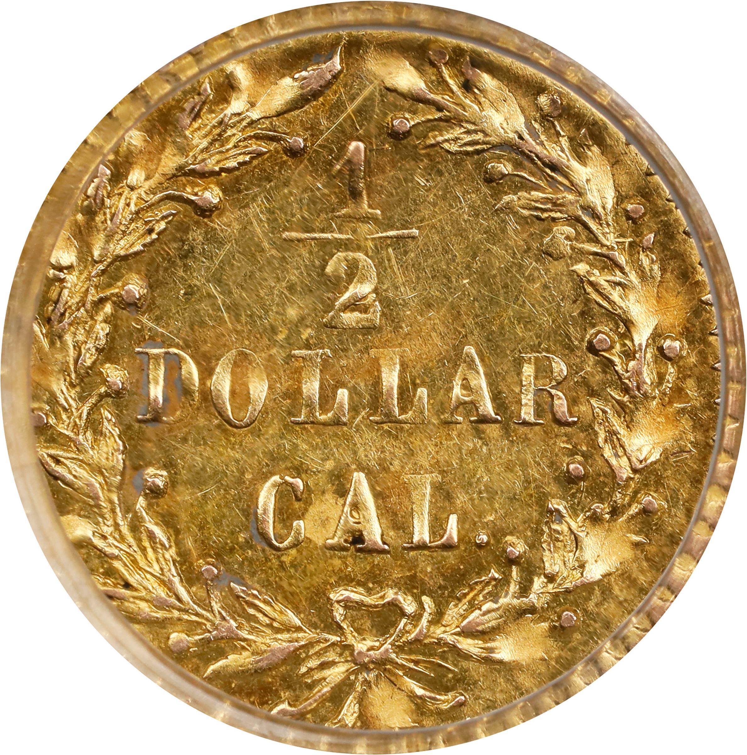 image for: 1875/3 Round 50 Cents. BG-1058. Rarity-3. Indian Cent. MS-62 (PCGS).