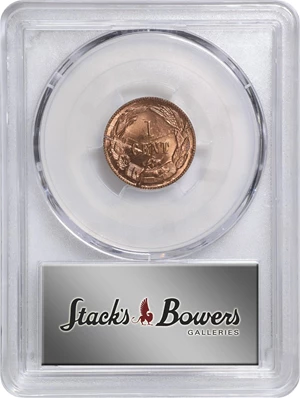 image for: "1861" (1961) Confederate Cent. Bashlow Restrike. Breen-8013. Bronze. MS-66 RD (PCGS).