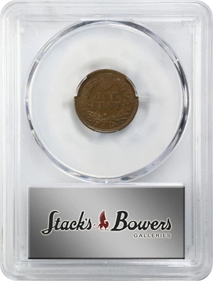 image for: 1869/69 Indian Cent. Snow-4, FS-303. Repunched Date. EF-40 (PCGS).