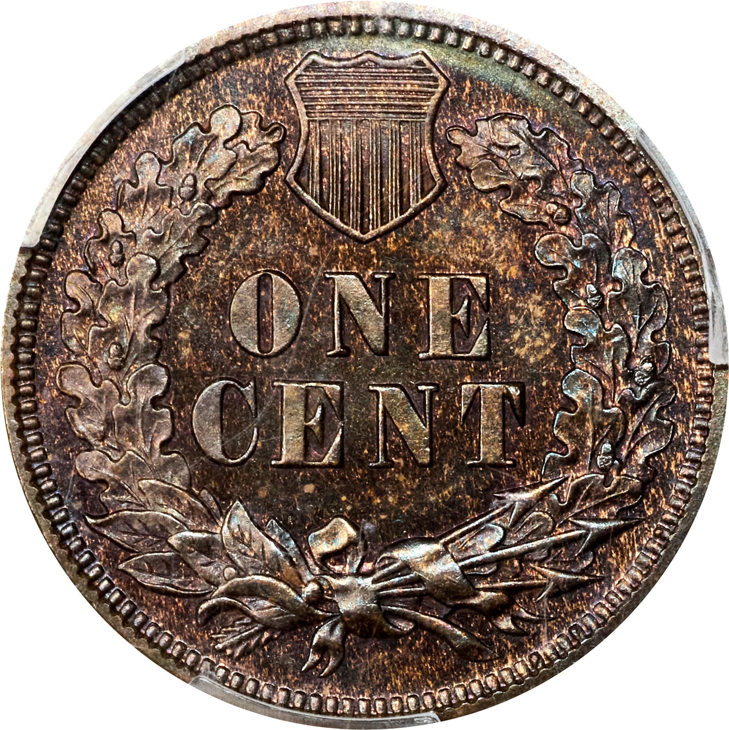 image for: 1873 Indian Cent. Close 3. Proof-64 BN (PCGS).