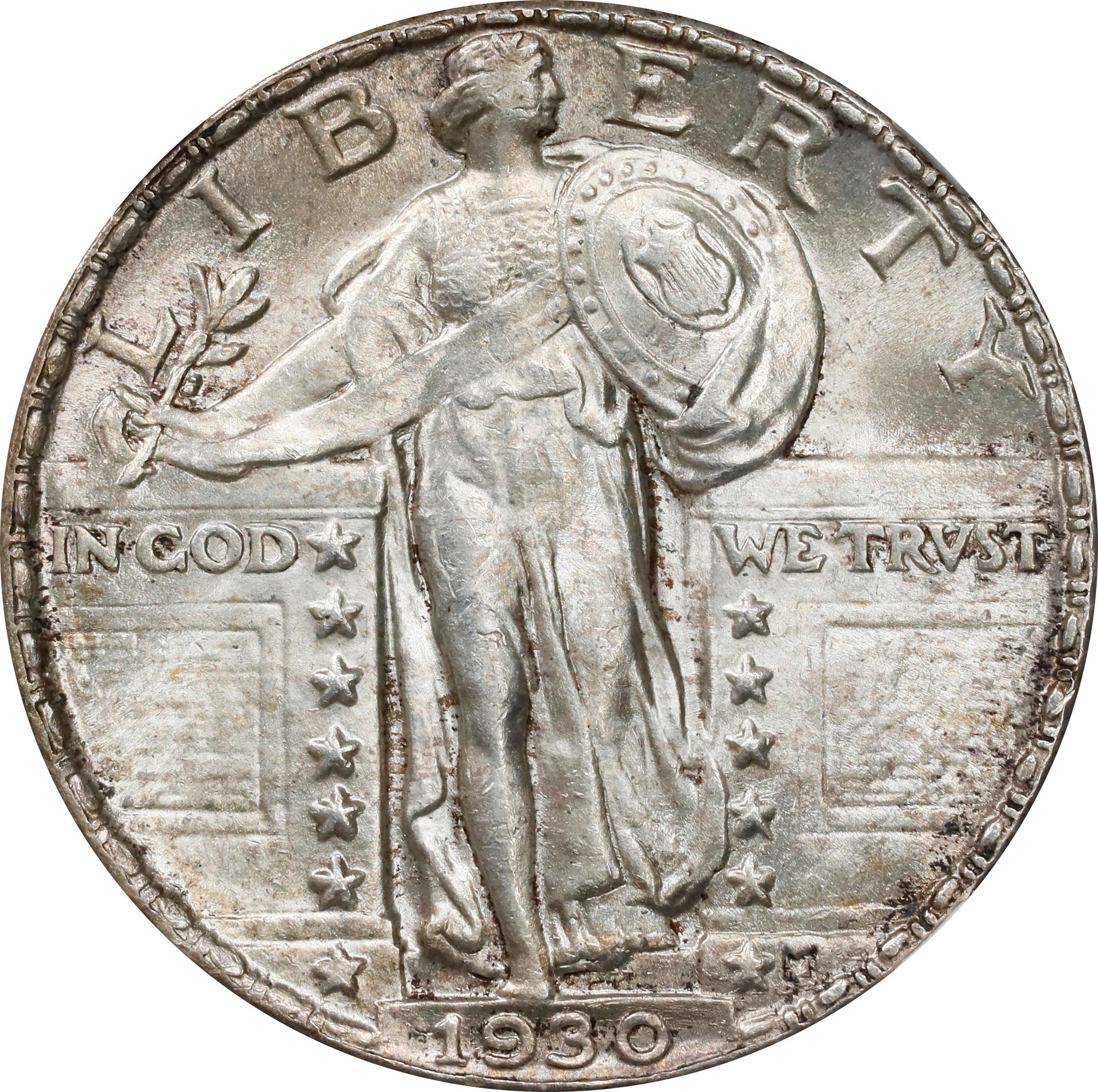 1930 Standing Liberty Quarter. MS-62 (NGC).