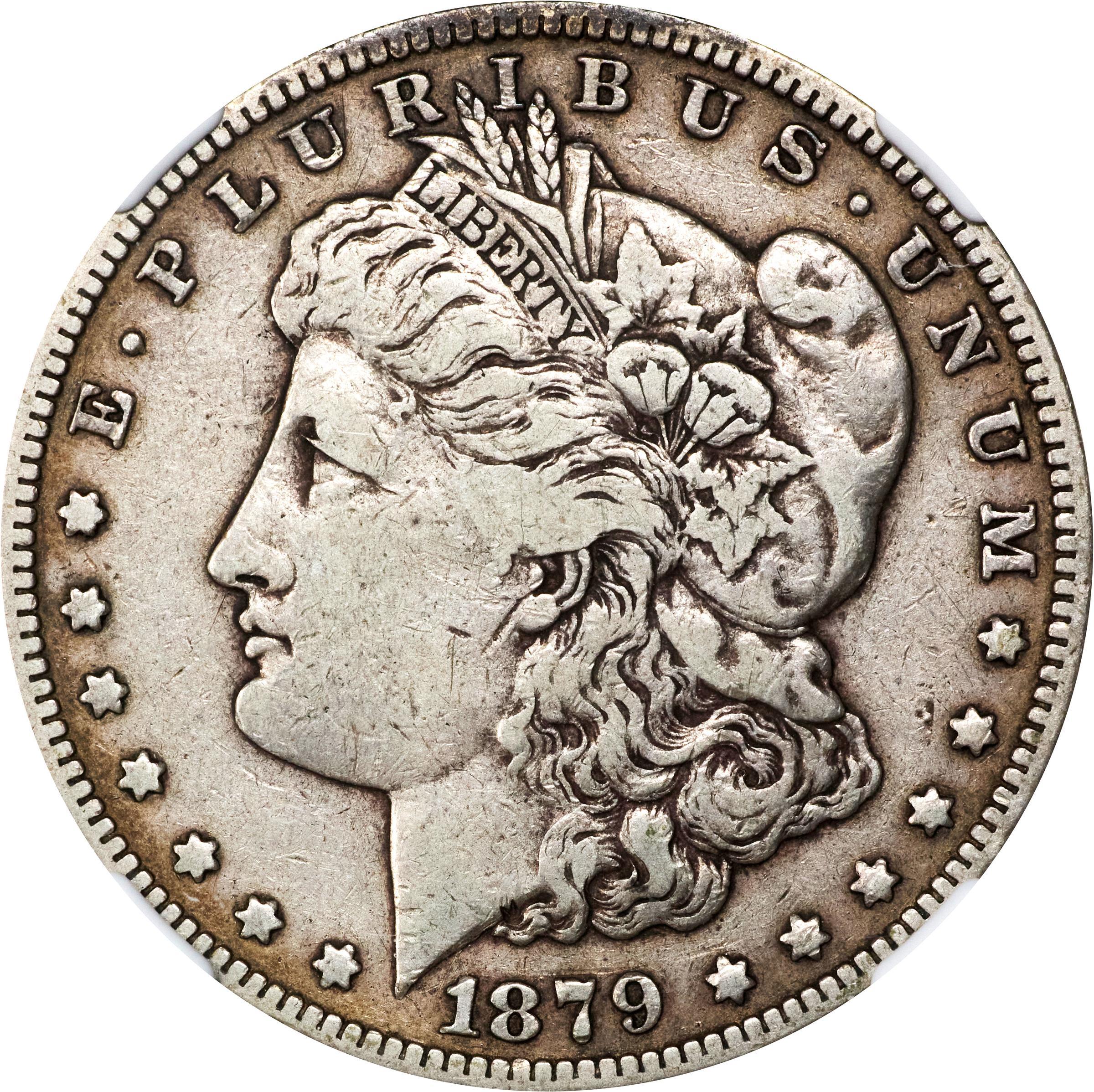 1879-S Morgan Silver Dollar. Reverse of 1878. Top 100 Variety. VF-30 (NGC).