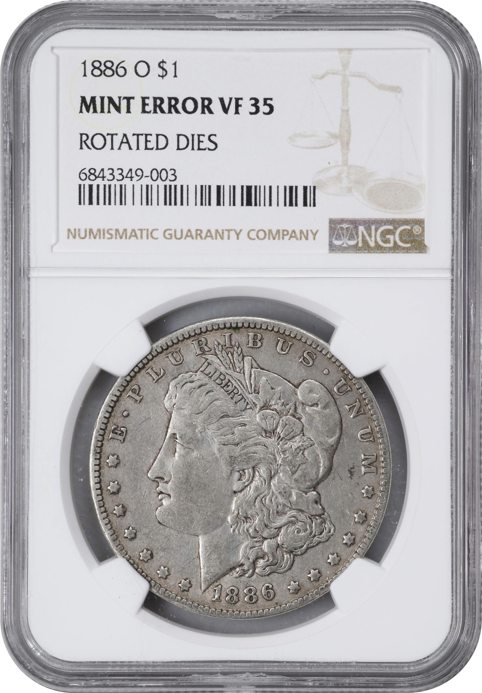 1886-O $1 VF35 thumbnail 3