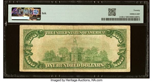 image for: Fr. 2150-L* $100 1928 Federal Reserve Star Note. PMG Very Fine 20....