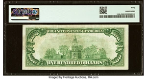 image for: Fr. 1890-I $100 1929 Federal Reserve Bank Note. PMG About Uncirculated 50....