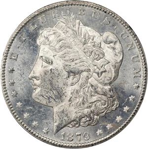 image for: 1879-CC GSA Morgan Silver Dollar. Clear CC. Mint State (Uncertified).