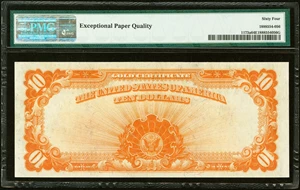 image for: Fr. 1173a $10 1922 Gold Certificate PMG Choice Uncirculated 64 EPQ....