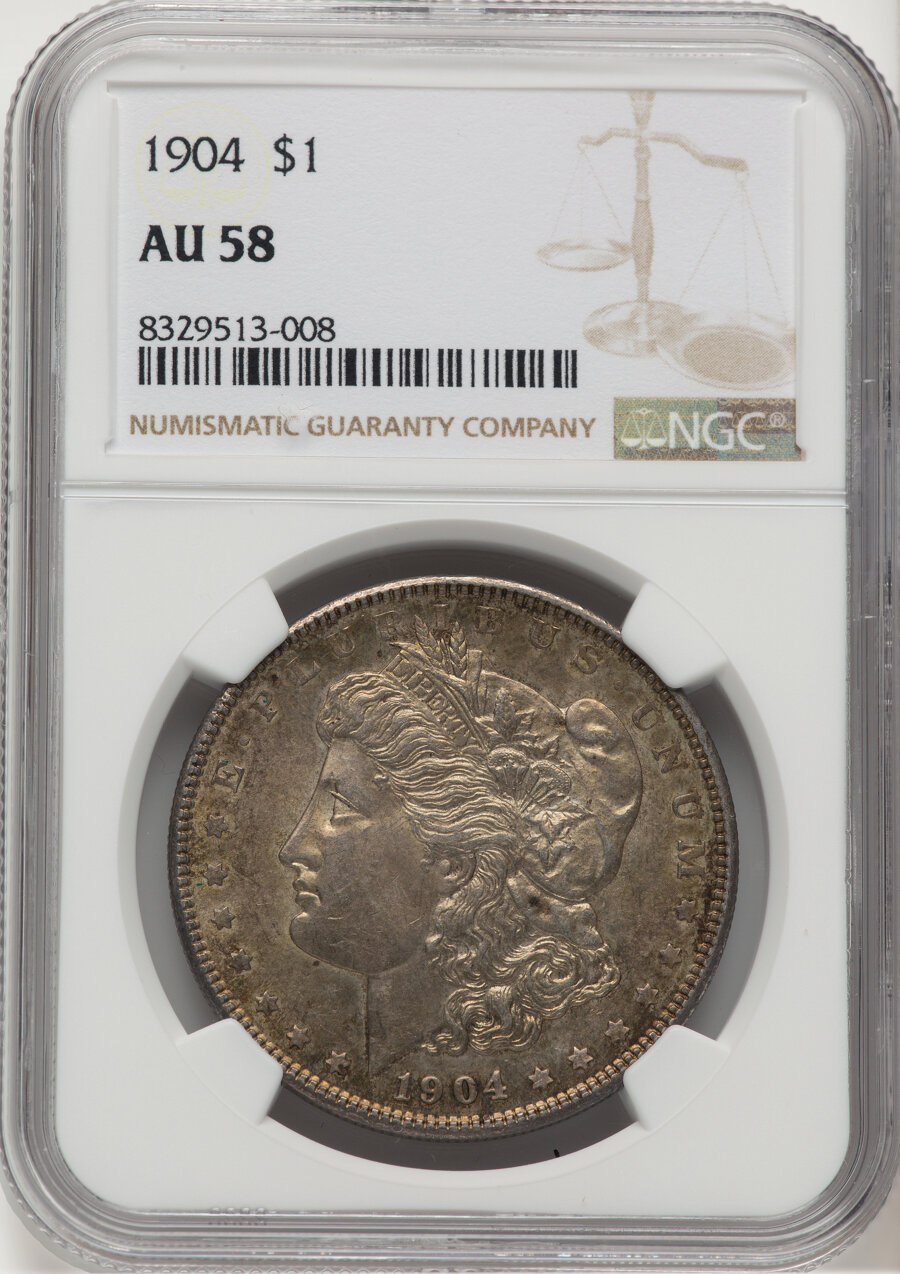 1904 One Dollar MS Values | Greysheet