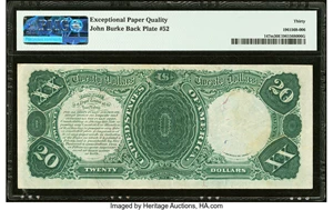 image for: Fr. 147 $20 1880 Mule Legal Tender PMG Very Fine 30 EPQ....