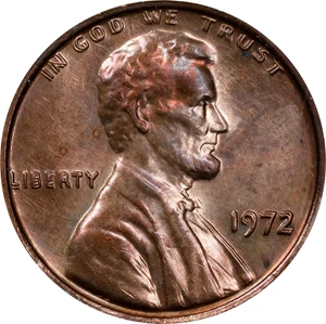 image for: 1972 Lincoln Cent. FS-101. Doubled Die Obverse. MS-60 Details--Cleaned (ANACS).