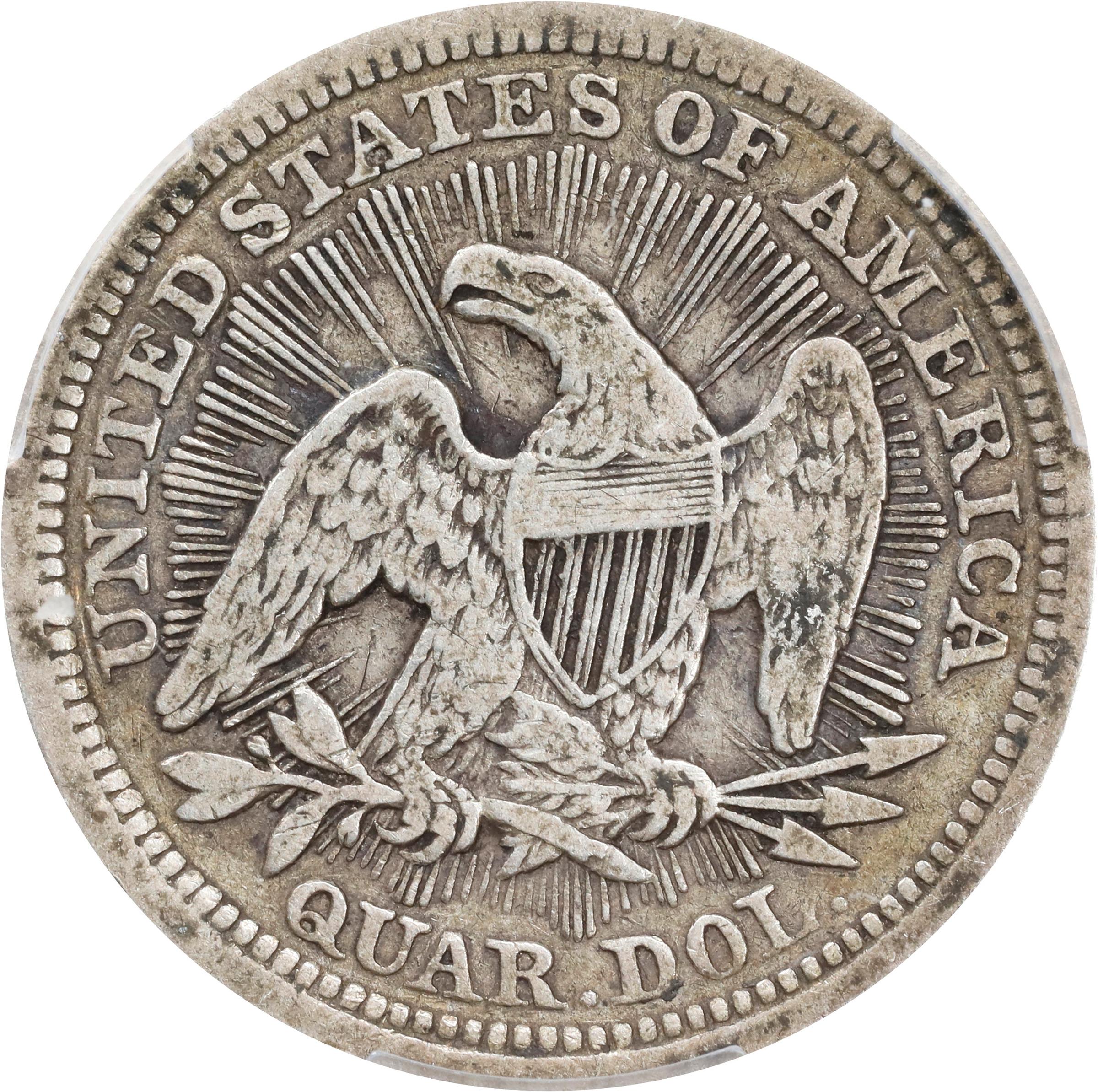 Seated Liberty Quarter 25c Arrows & Rays, 1853 [Type] G6 thumbnail 20