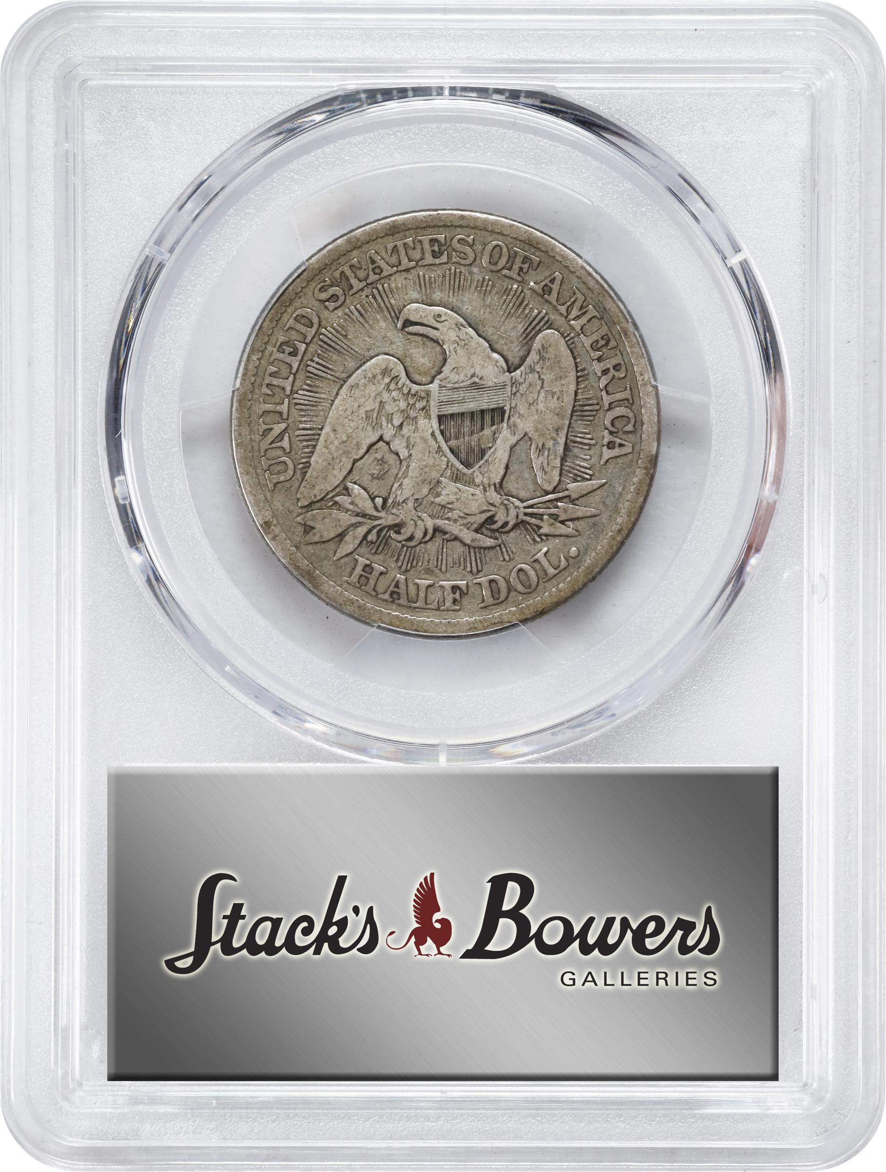 1853 50c Arrows & Rays VG10 thumbnail 6