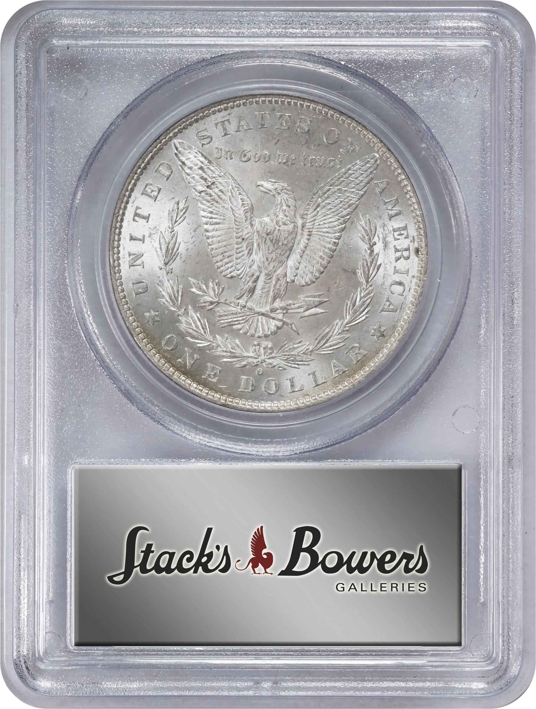 image for: 1880-O Morgan Silver Dollar. VAM-7. Hit List 40. Rusted Date. MS-61 (PCGS).