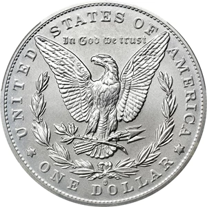 image for: 2021 Silver Dollar Anniversary Coin. Morgan. O Privy Mark. First Strike. MS-70 (PCGS).