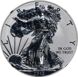 image for: 2013-W Silver Eagle. West Point Eagle Set. Early Releases. Reverse Proof-70 (NGC).