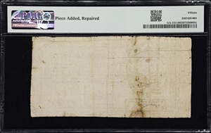 image for: GA-131. Georgia. October 16, 1786. 20 Shillings. PMG Choice Fine 15.