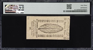 image for: NJ-153. New Jersey. December 31, 1763. 18 Pence. PMG Choice Uncirculated 63.