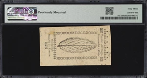 image for: NJ-156. New Jersey. December 31, 1763. 12 Shillings. PMG Choice Uncirculated 63.
