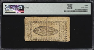 image for: NJ-168. New Jersey. April 16, 1764. 3 Pounds. PMG Very Fine 20.