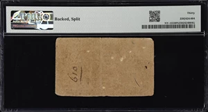 image for: NY-153. New York. April 15, 1758. 5 Pounds. PMG Very Fine 30 Net. Backed, Split.