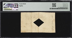 image for: NY-226. New York. April 18, 1786. 3 Pounds. PMG Very Fine 25.
