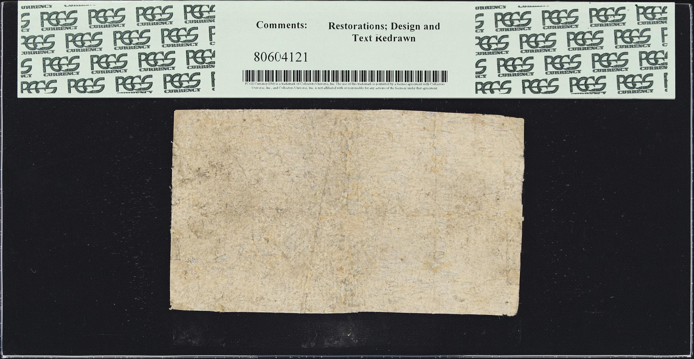 image for: SC-111. South Carolina. November 15, 1775. 2 Pounds, 10 Shillings. PMG Fine 15.