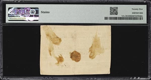 image for: VA-161. Virginia. October 5, 1778. $15. PMG Very Fine 25.