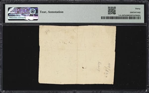 image for: VA-207b. Virginia. March 1, 1781. $250. PMG Very Fine 30.