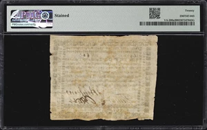 image for: VA-209a. Virginia. March 1, 1781. $1000. PMG Very Fine 20.