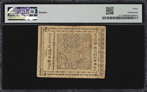 image for: CC-57. Continental Currency. February 26, 1777. $4. PMG Very Fine 30.