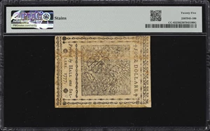 image for: CC-65. Continental Currency. May 20, 1777. $4. PMG Very Fine 25.