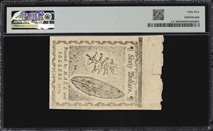 image for: CC-99. Continental Currency. January 14, 1779. $60. PMG About Uncirculated 55.