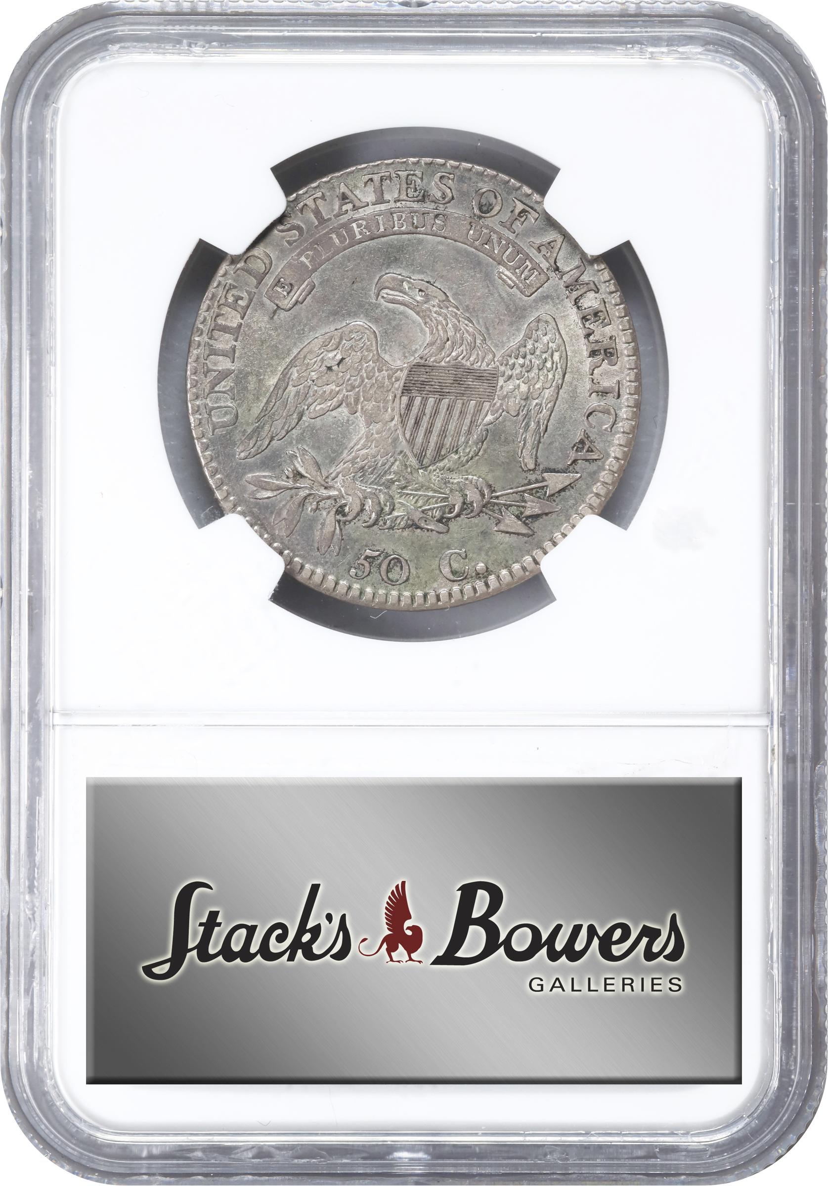 image for: 1813 Capped Bust Half Dollar. O-103. Rarity-1. AU-53 (NGC).