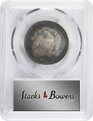 image for: 1887 Liberty Seated Half Dollar. Proof-63 (PCGS).