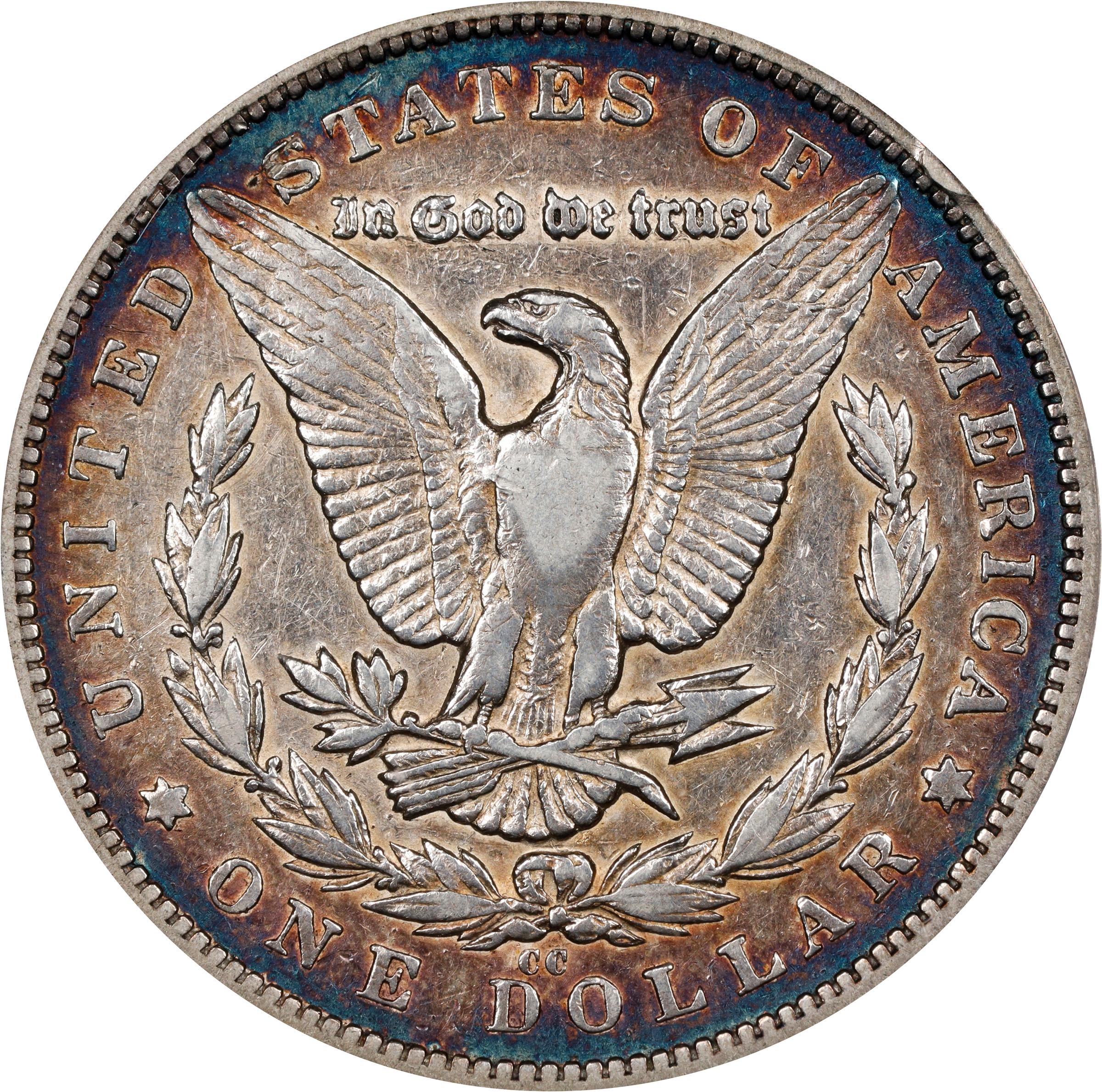 1879-CC $1  Closed 9, VAM-1 AG3 thumbnail 2