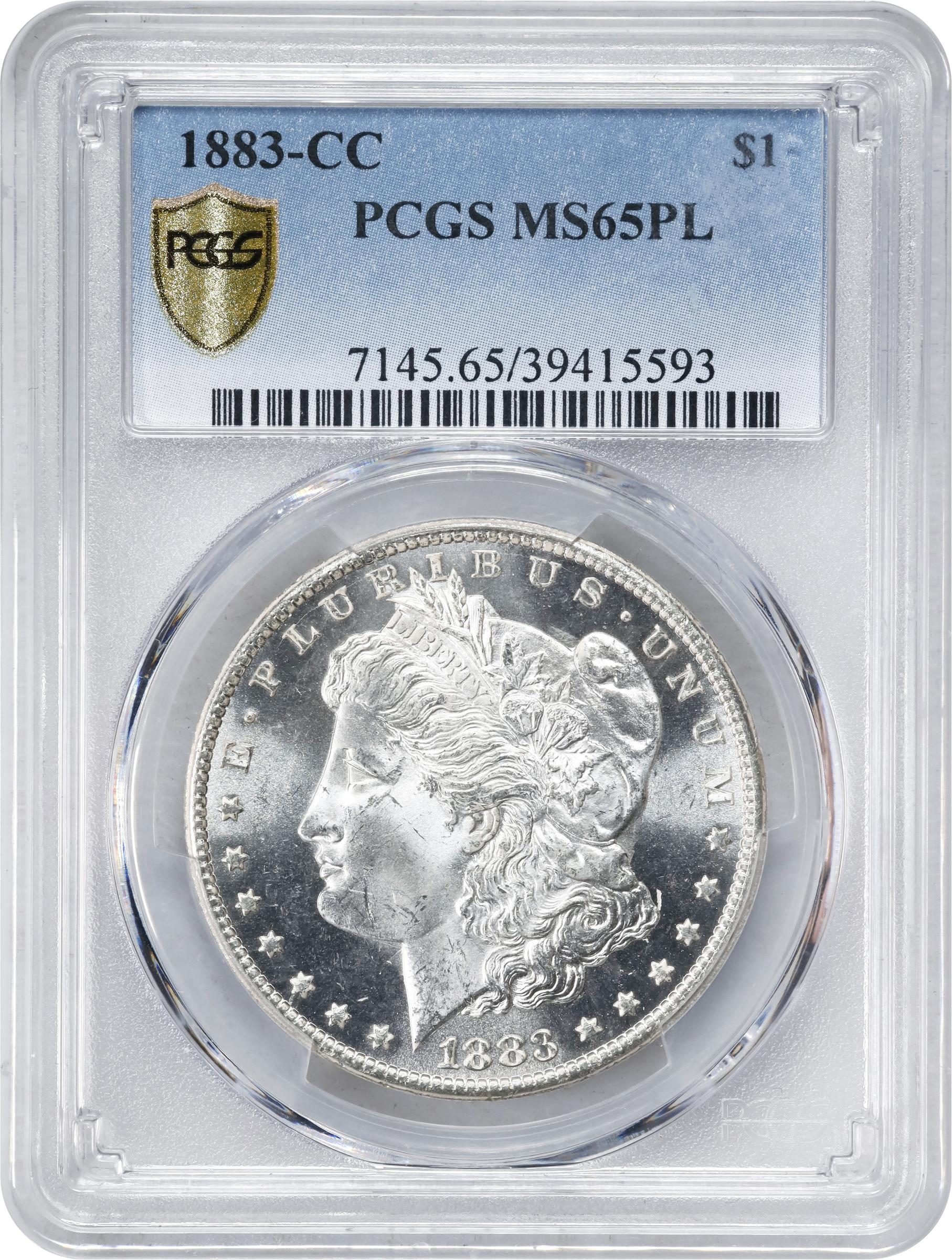 1883-CC $1  MS PL MS65 PL thumbnail 5