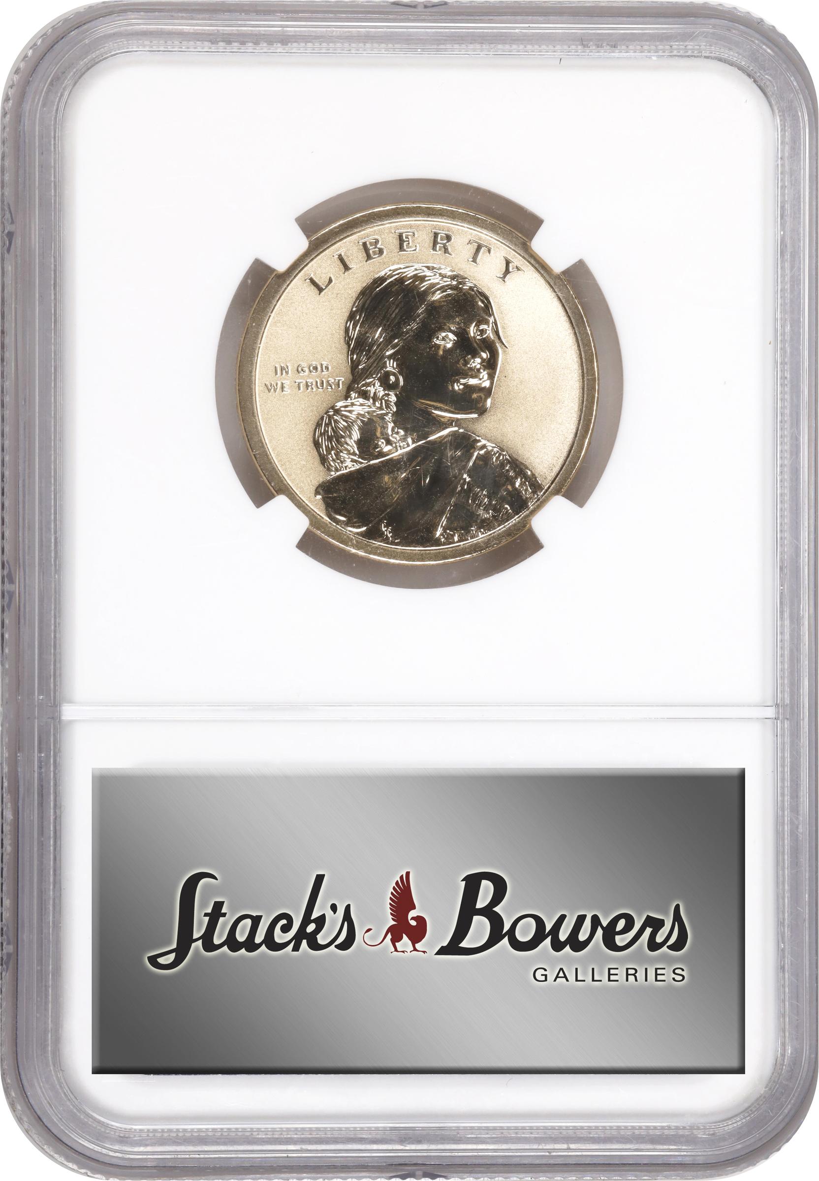 image for: 2018-S Native American Dollar. Jim Thorpe. First Day of Issue. Reverse Proof-70 (NGC).