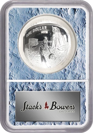 image for: 2019-P Apollo 11 50th Anniversary Silver Dollar. Early Releases. Proof-70 Ultra Cameo (NGC).