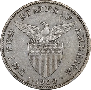 image for: 1909-S One Peso. EF Details--Cleaned (NGC).