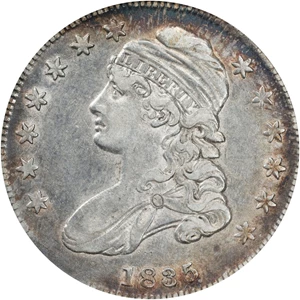 image for: 1835 Capped Bust Half Dollar. O-105. Rarity-2. EF-45 (ANACS). OH.