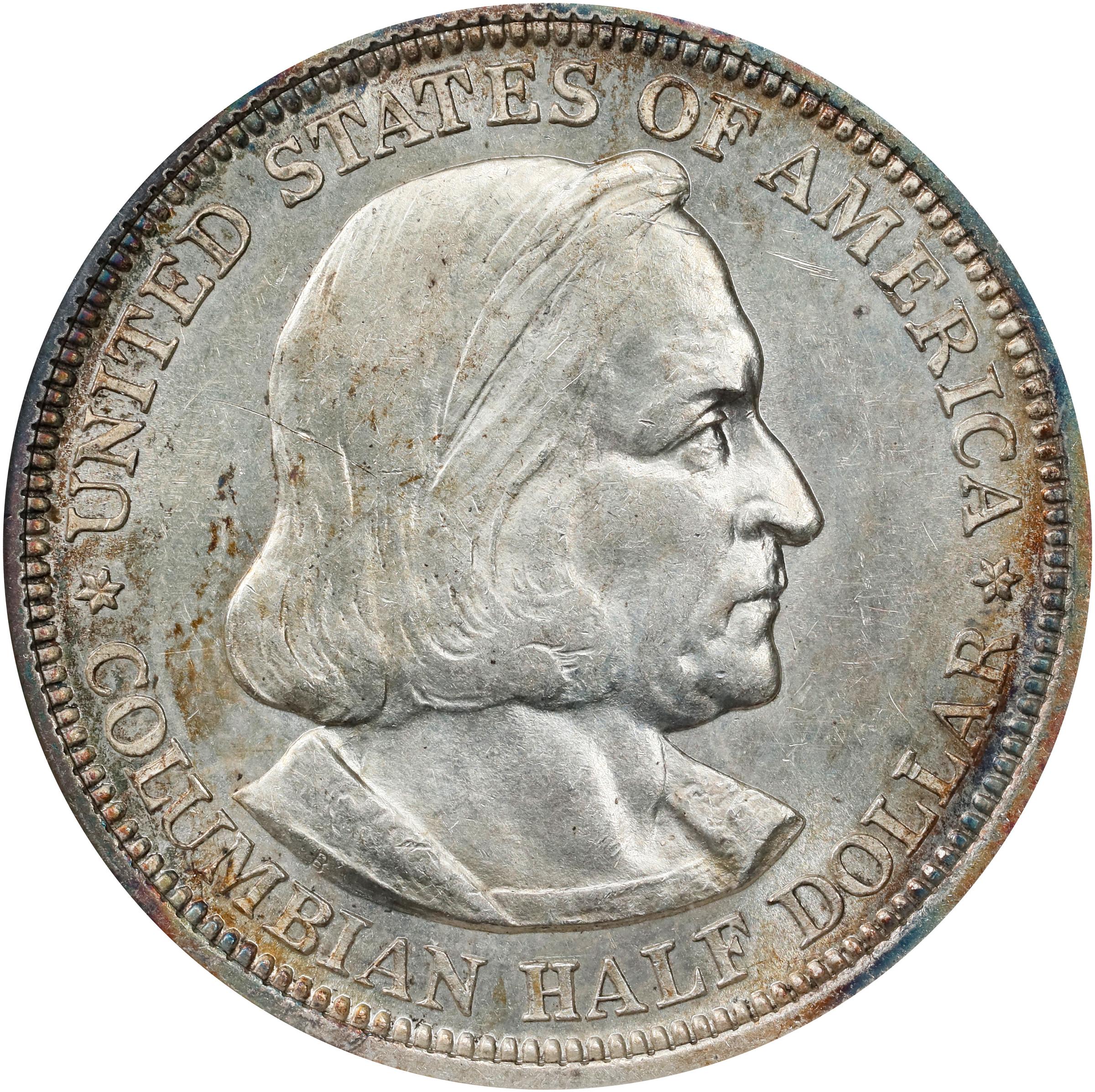 image for: 1892 Columbian Exposition. MS-61 PL (NGC). OH Generation 5.0.