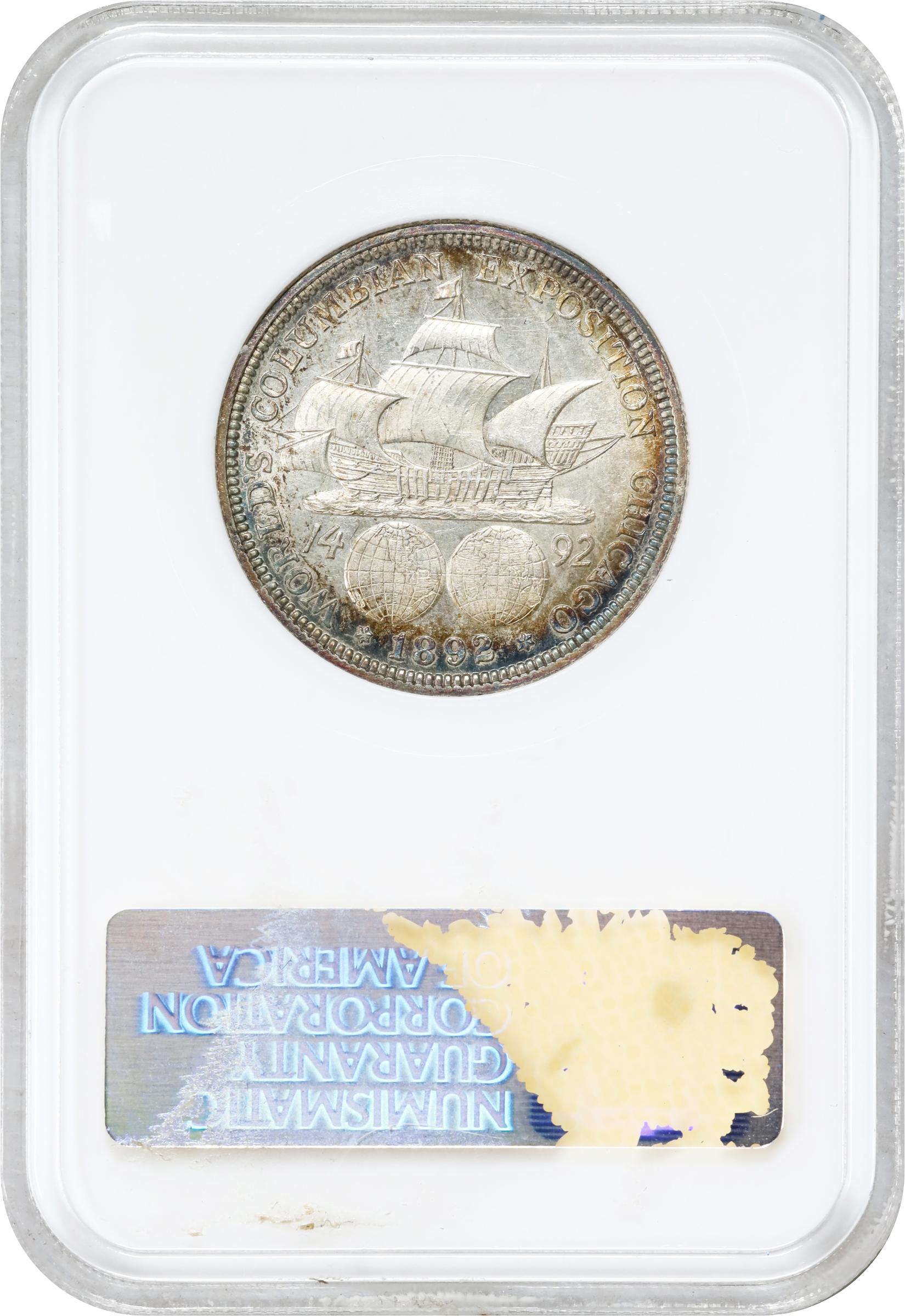 image for: 1892 Columbian Exposition. MS-61 PL (NGC). OH Generation 5.0.