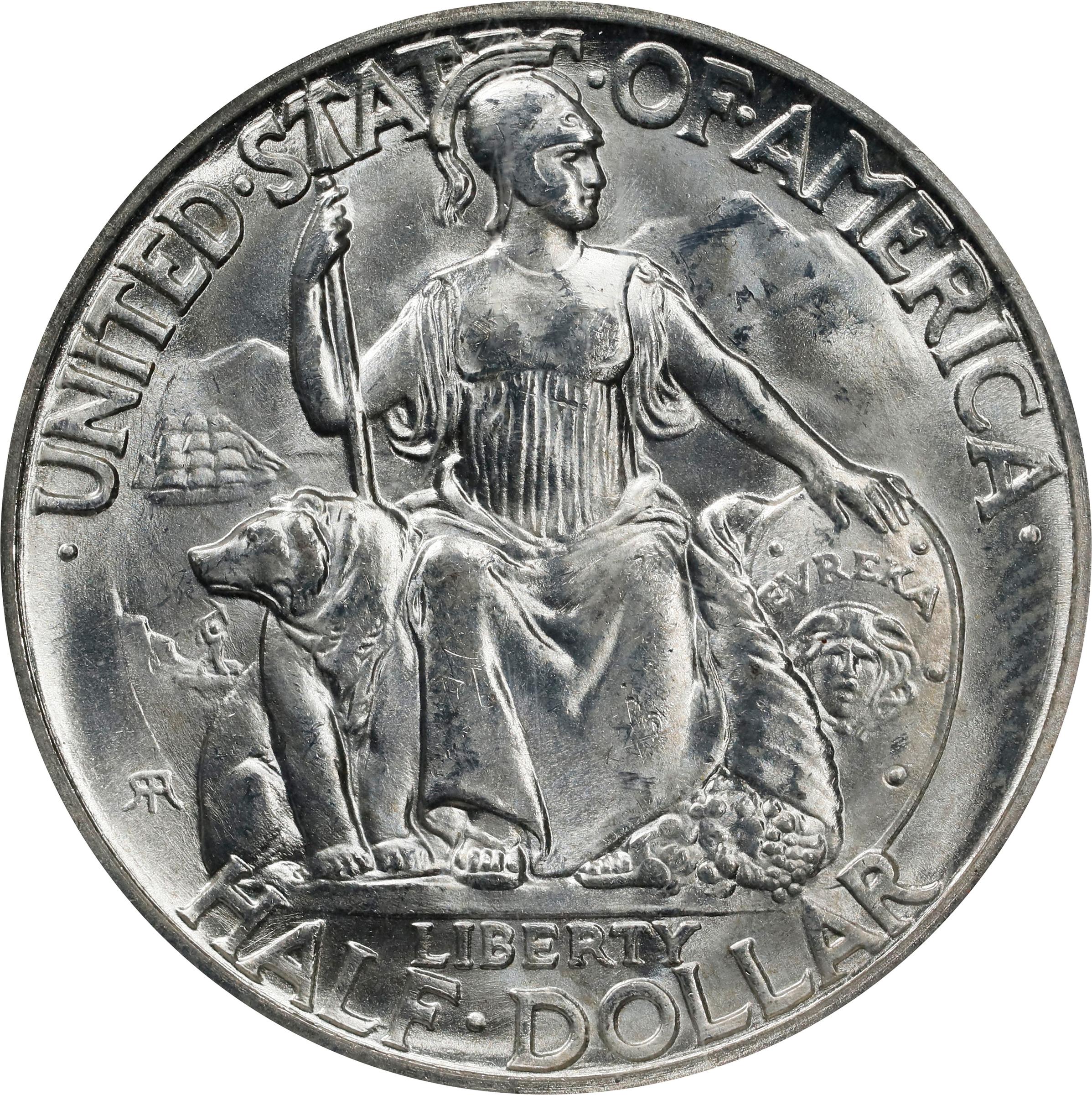 1936-D San Diego, California Pacific International Exposition. MS-64 (PCGS). OGH Generation 3.0.