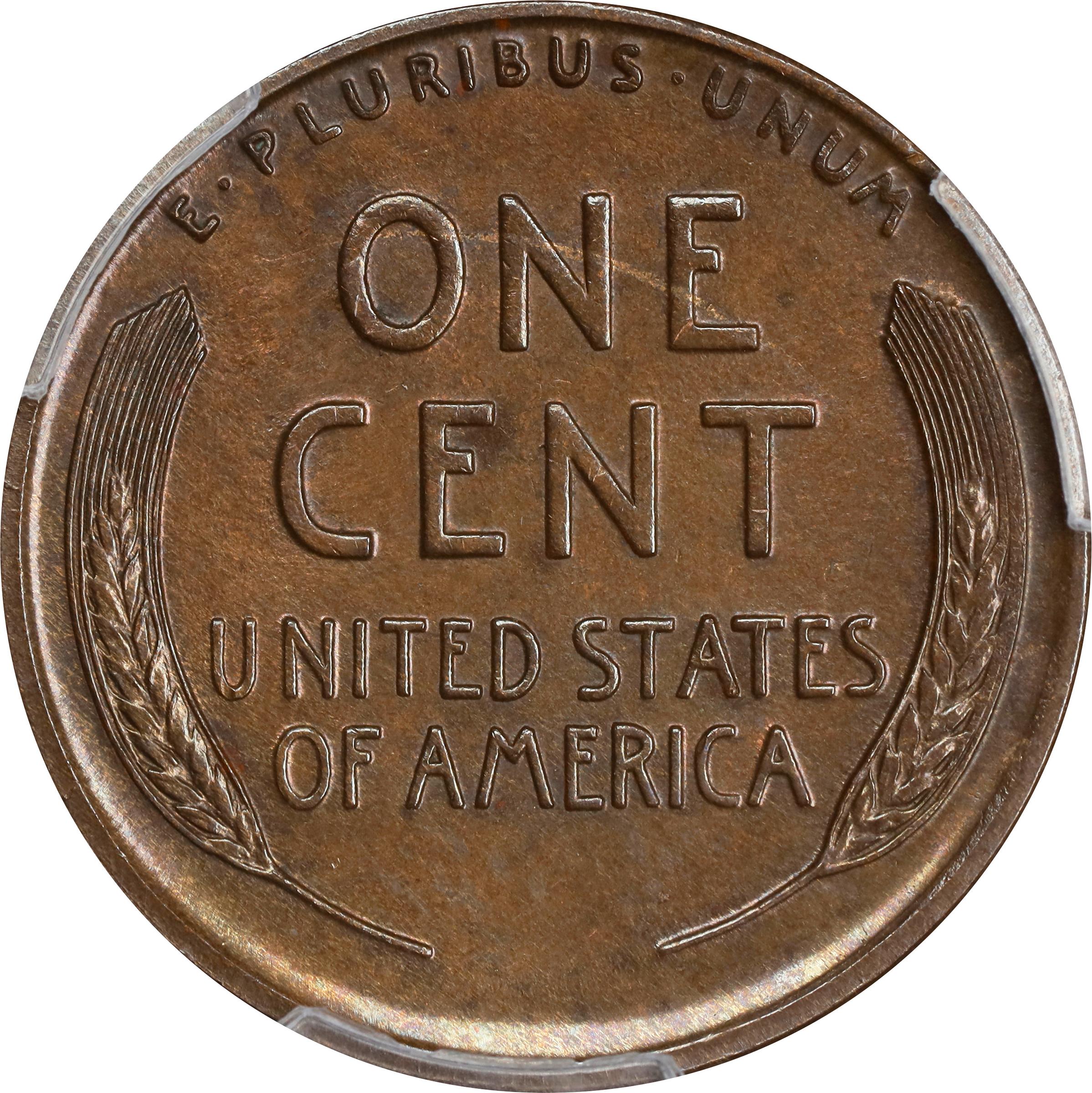 1915 S Lincoln Penny Wheat Reverse BN Mint State (MS