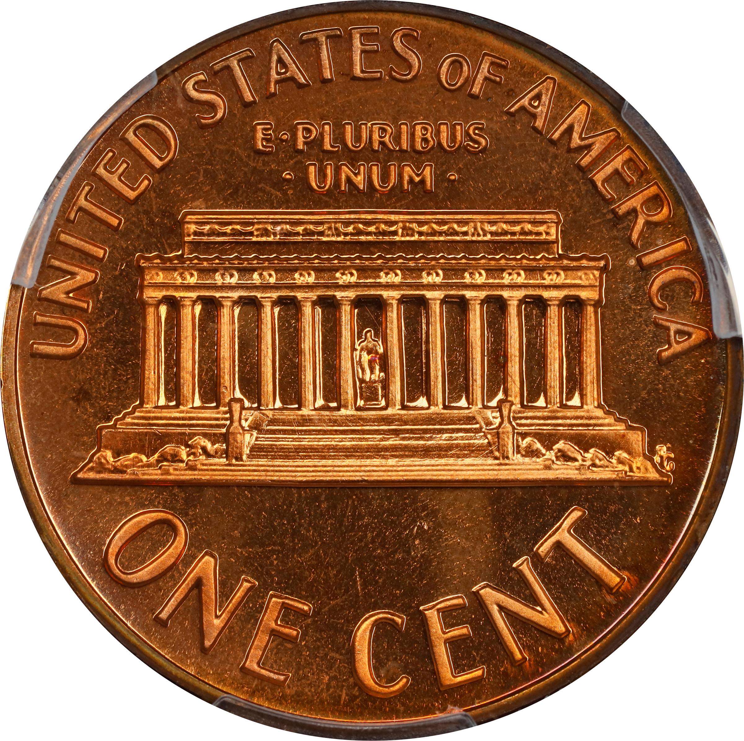 image for: 1970-S Lincoln Cent. Proof-68 RB (PCGS).