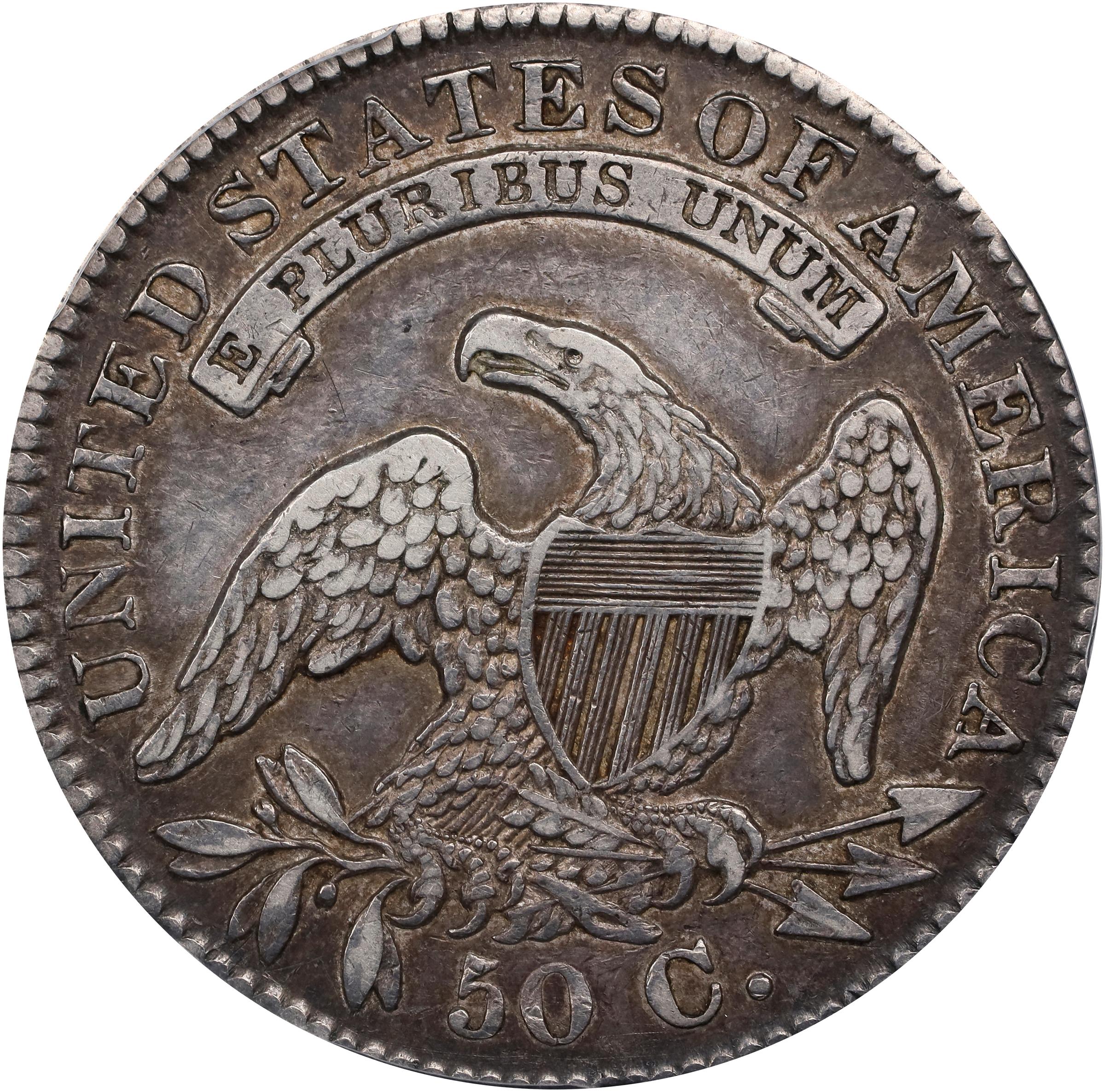 image for: 1832 Capped Bust Half Dollar. O-103. Rarity-1. Small Letters. EF-40 (PCGS).