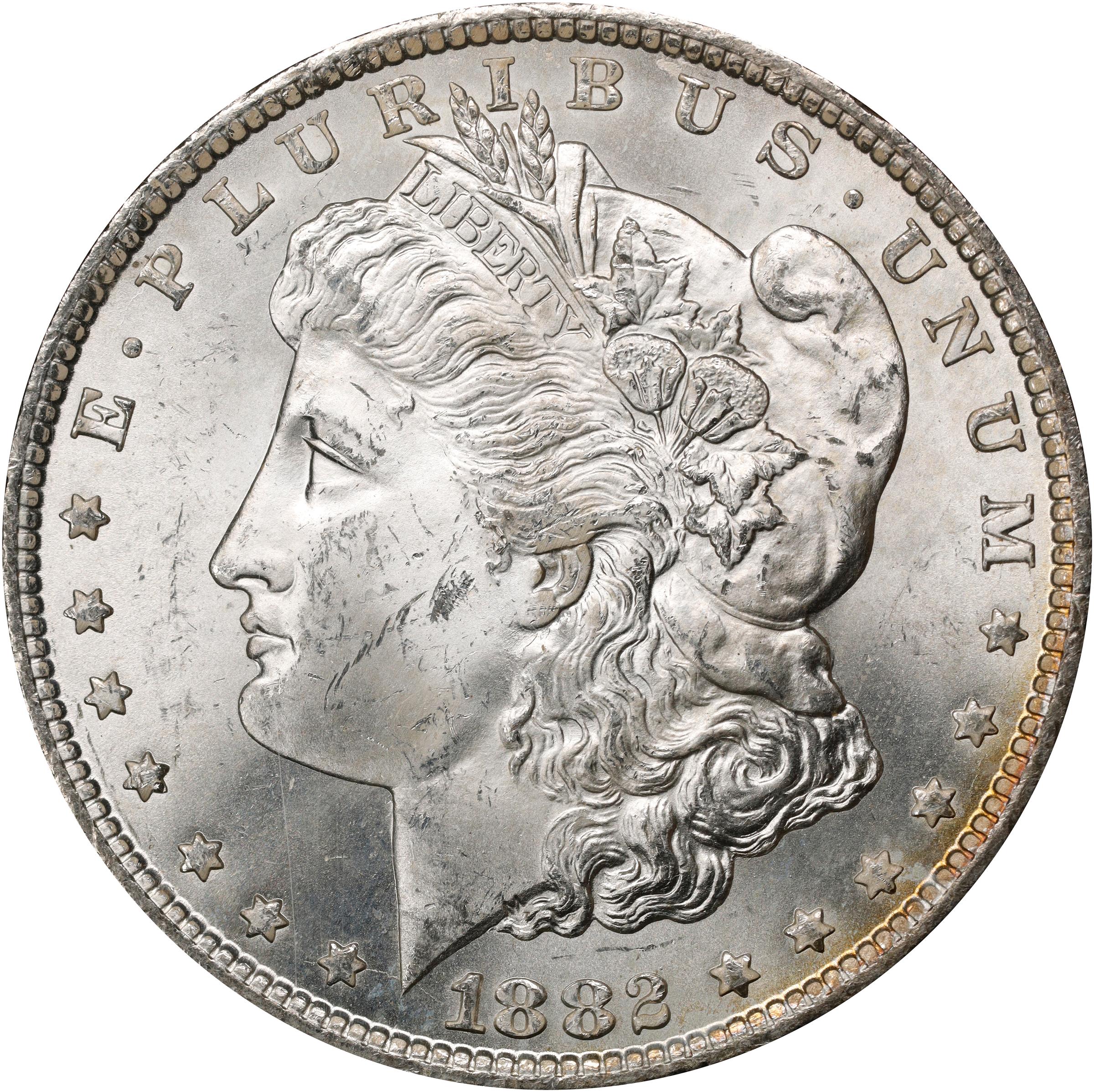 image for: 1882-S GSA Morgan Silver Dollar. MS-64 (NGC).