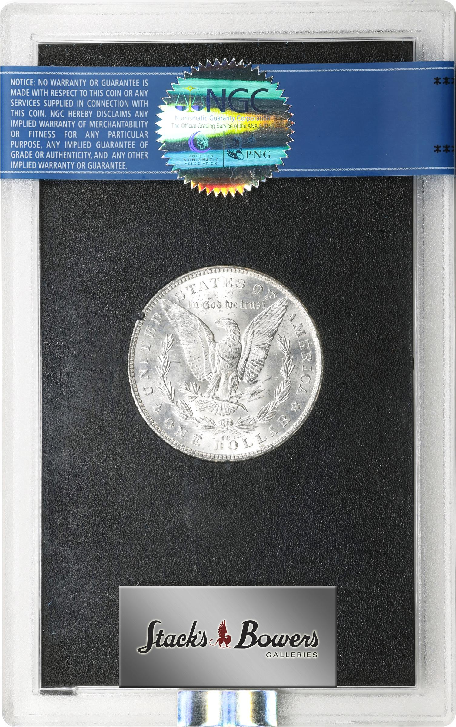 image for: 1882-S GSA Morgan Silver Dollar. MS-64 (NGC).